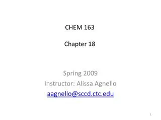 chem 163 chapter 18