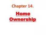 Chapter 14. Home Ownership - slide 1