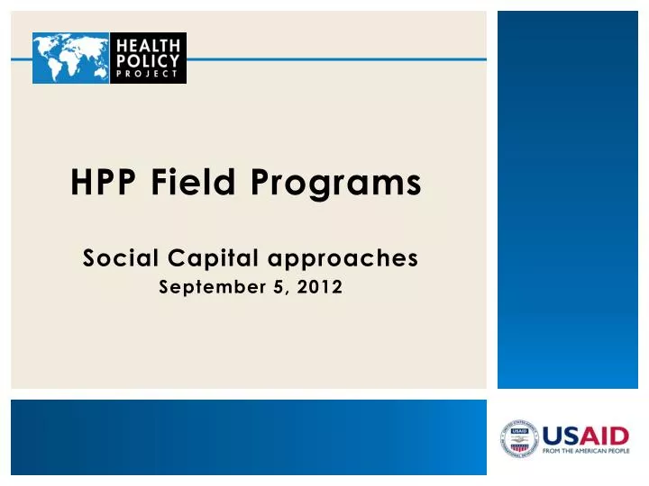 hpp field programs