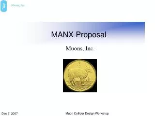 MANX Proposal