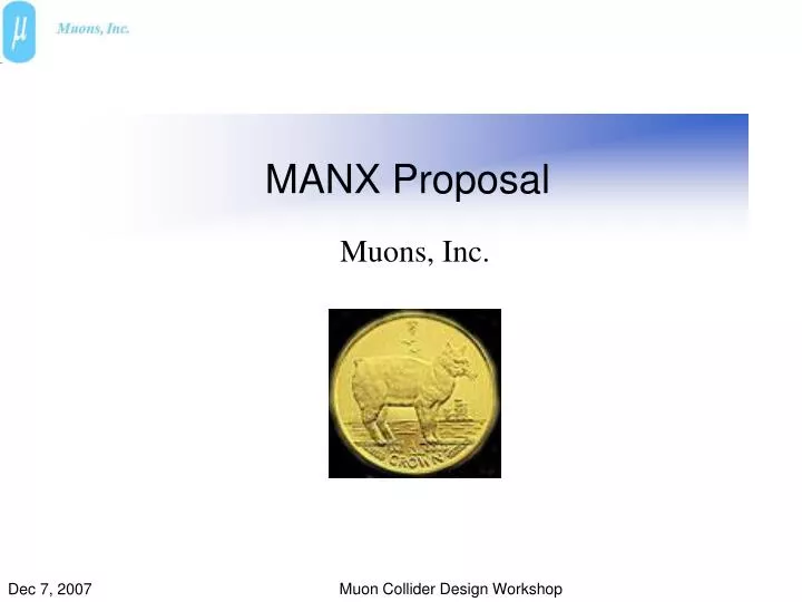 manx proposal