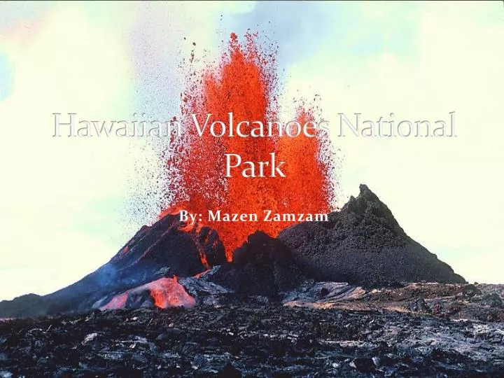 hawaiian volcanoes national park