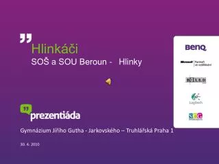 hlink i so a sou beroun hlinky