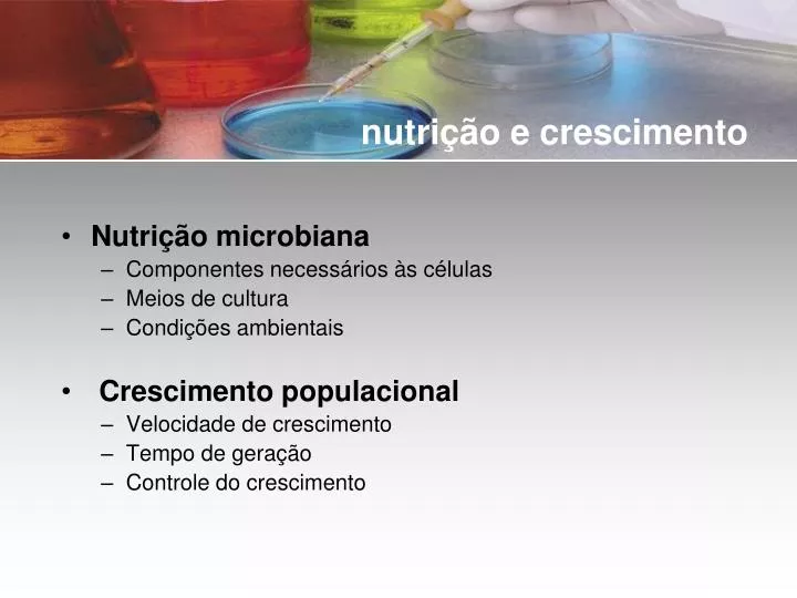 nutri o e crescimento