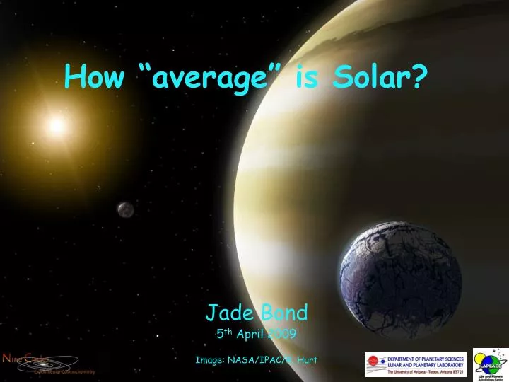 how average is solar