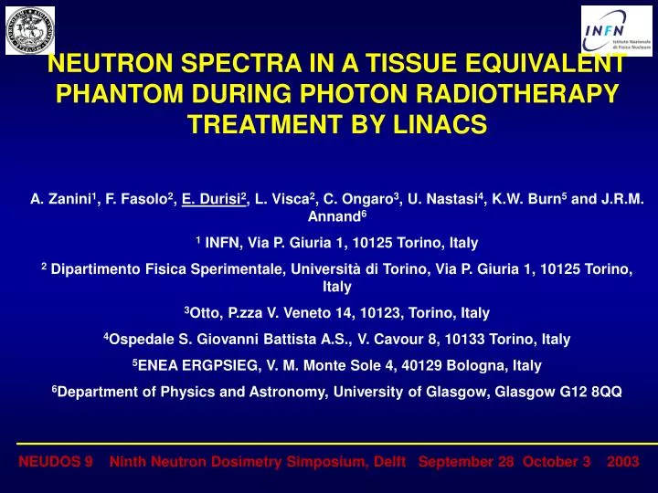 n eutron spectra in a tissue equivalent phantom during photon radiotherapy treatment by linacs