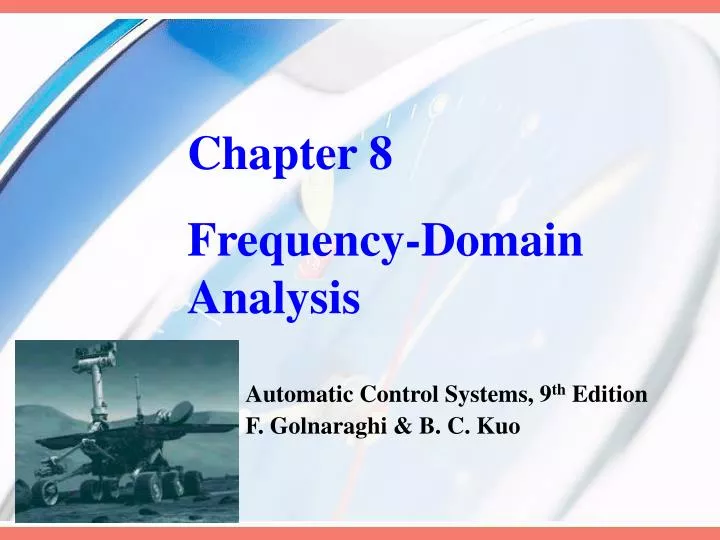 chapter 8 frequency domain analysis