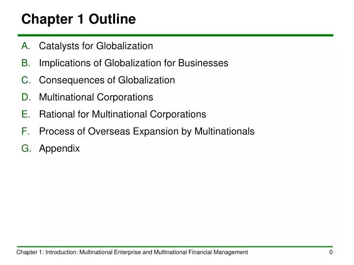 chapter 1 outline