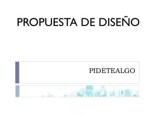 pidetealgo
