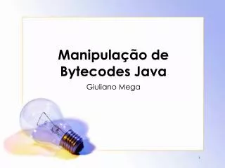 manipula o de bytecodes java