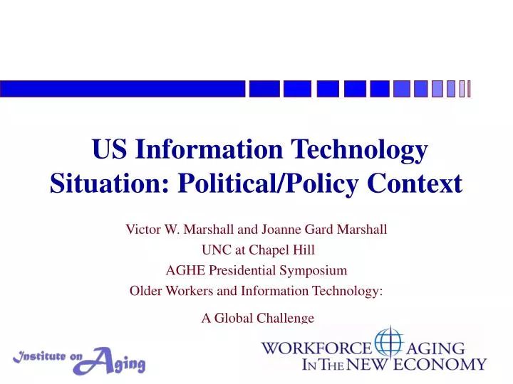 us information technology situation political policy context