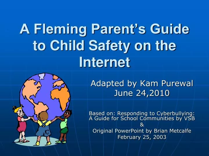 a fleming parent s guide to child safety on the internet