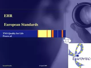 EHR European Standards