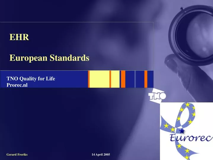 ehr european standards