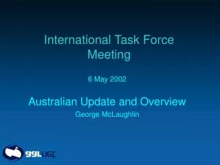 International Task Force Meeting