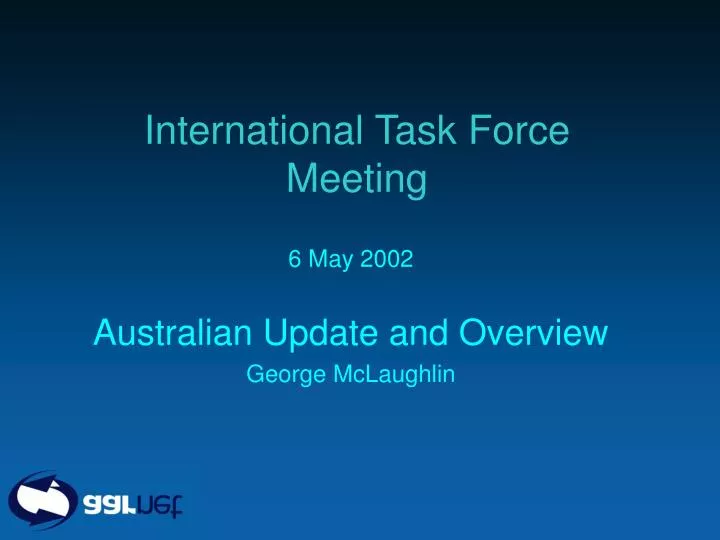 international task force meeting