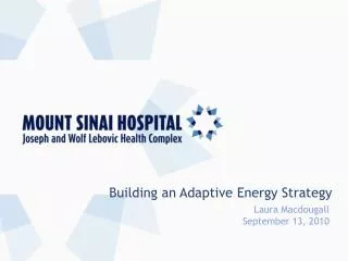 Building an Adaptive Energy Strategy