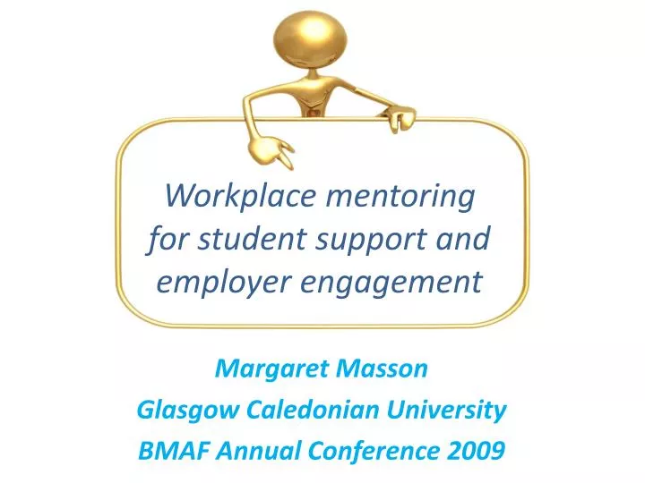 workplace mentoring for student support and employer engagement
