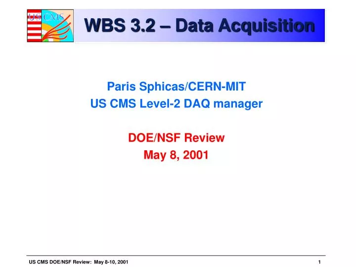 wbs 3 2 data acquisition