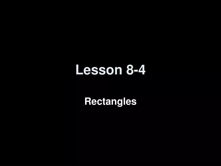 lesson 8 4