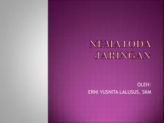 nematoda jaringan