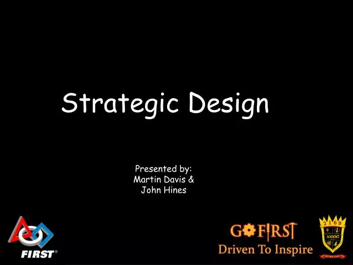 strategic design