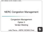 NERC Congestion Management - slide 1