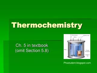 Thermochemistry