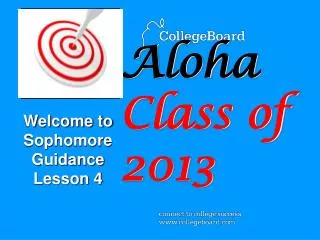 Aloha Class of 2013