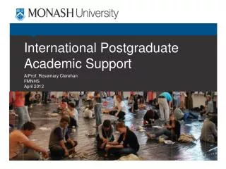 International Postgraduate Academic Support