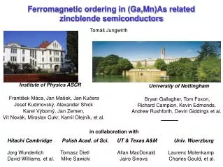 Ferromagnetic ordering in (Ga,Mn)As related zincblende semiconductors