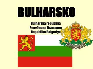 bulharsko