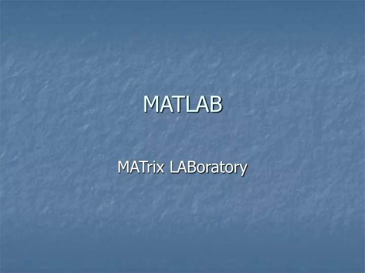 matlab