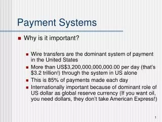 Payment Systems