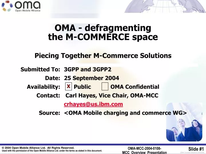 oma defragmenting the m commerce space piecing together m commerce solutions