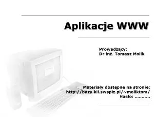 aplikacje www