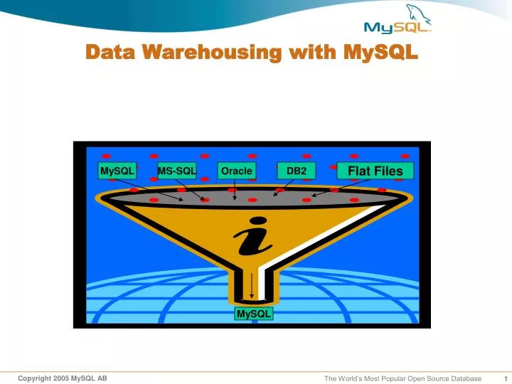 data warehousing with mysql