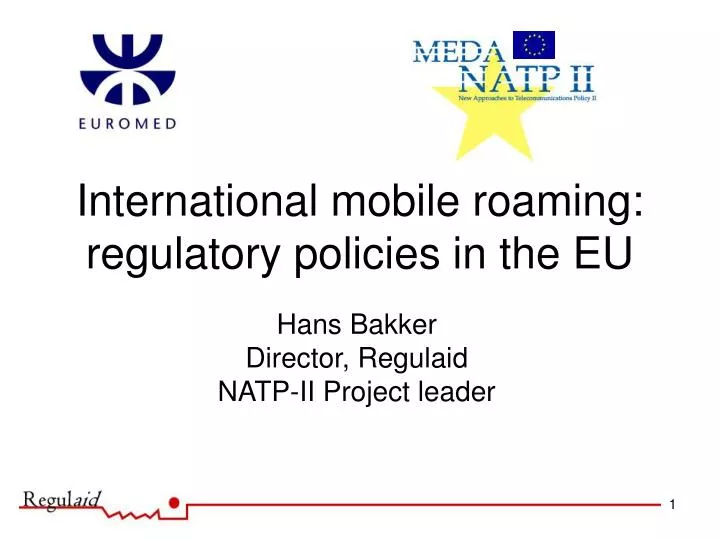 international mobile roaming regulatory policies in the eu