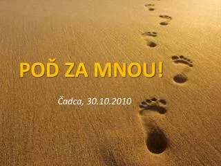 po za mnou