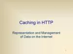 Caching in HTTP - slide 1