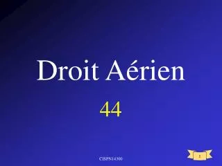 droit a rien