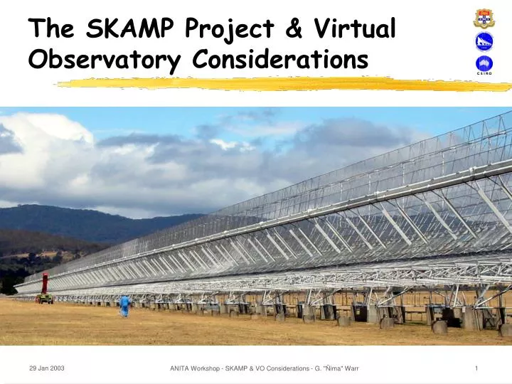the skamp project virtual observatory considerations