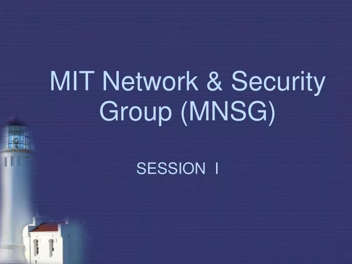 mit network security group mnsg