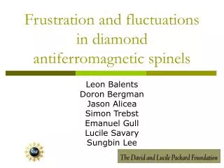 Frustration and fluctuations in diamond antiferromagnetic spinels