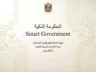 الحكومة الذكية Smart Government