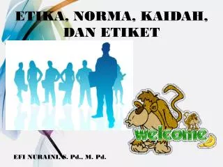 etika norma kaidah dan etiket