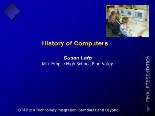 History of Computers