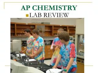AP CHEMISTRY
