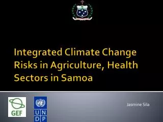 Integrated Climate Change Risks in Agriculture, Health Sectors in Samoa