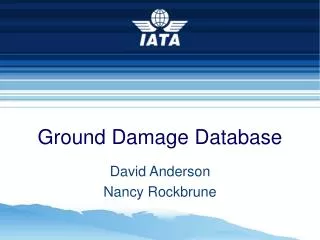 Ground Damage Database